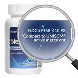 HealthA2Z Diphenhydramine 50 mg – gélules faciles à avaler pour l'endormissement