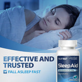 HealthA2Z Diphenhydramine Softgel 50 mg — contrôle du sommeil occasionnel.