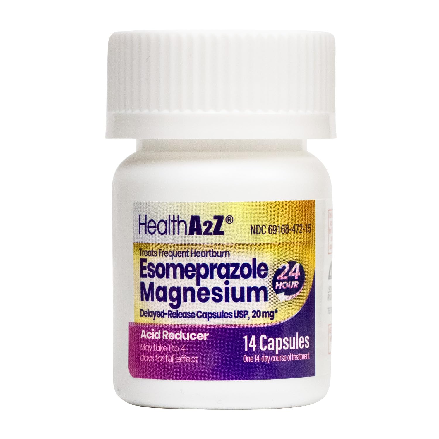 HealthA2Z Esomeprazole Magnésium 20 mg - Soulagement quotidien: option OTC pratique et fiable