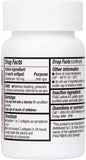 HealthA2Z Etiquette Bouteille - étiquette claire et concentration 180 mg pour référence.