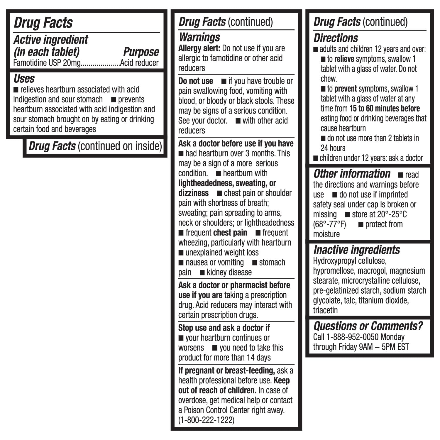 HealthA2Z Étiquette claire: posologie et informations visibles.