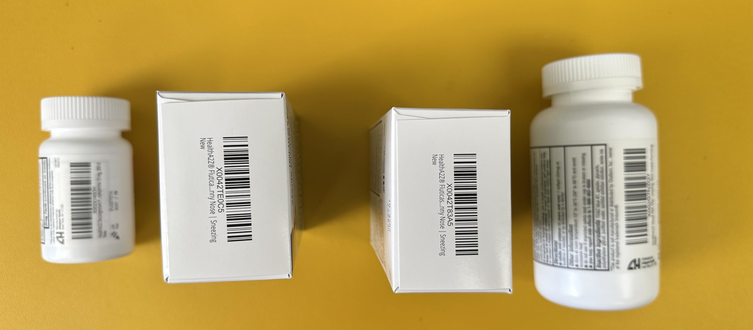 HealthA2Z Fluticasone Propionate – dosage sur l’emballage.