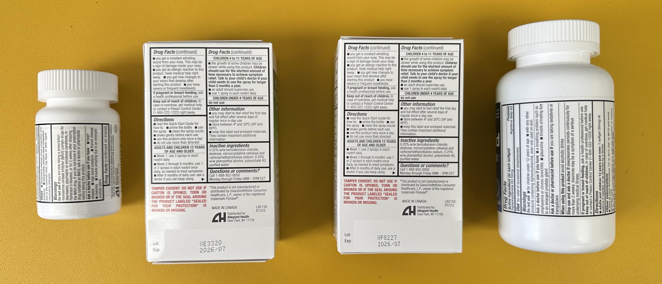 HealthA2Z Fluticasone Propionate – emballage simple pour démarrage rapide.