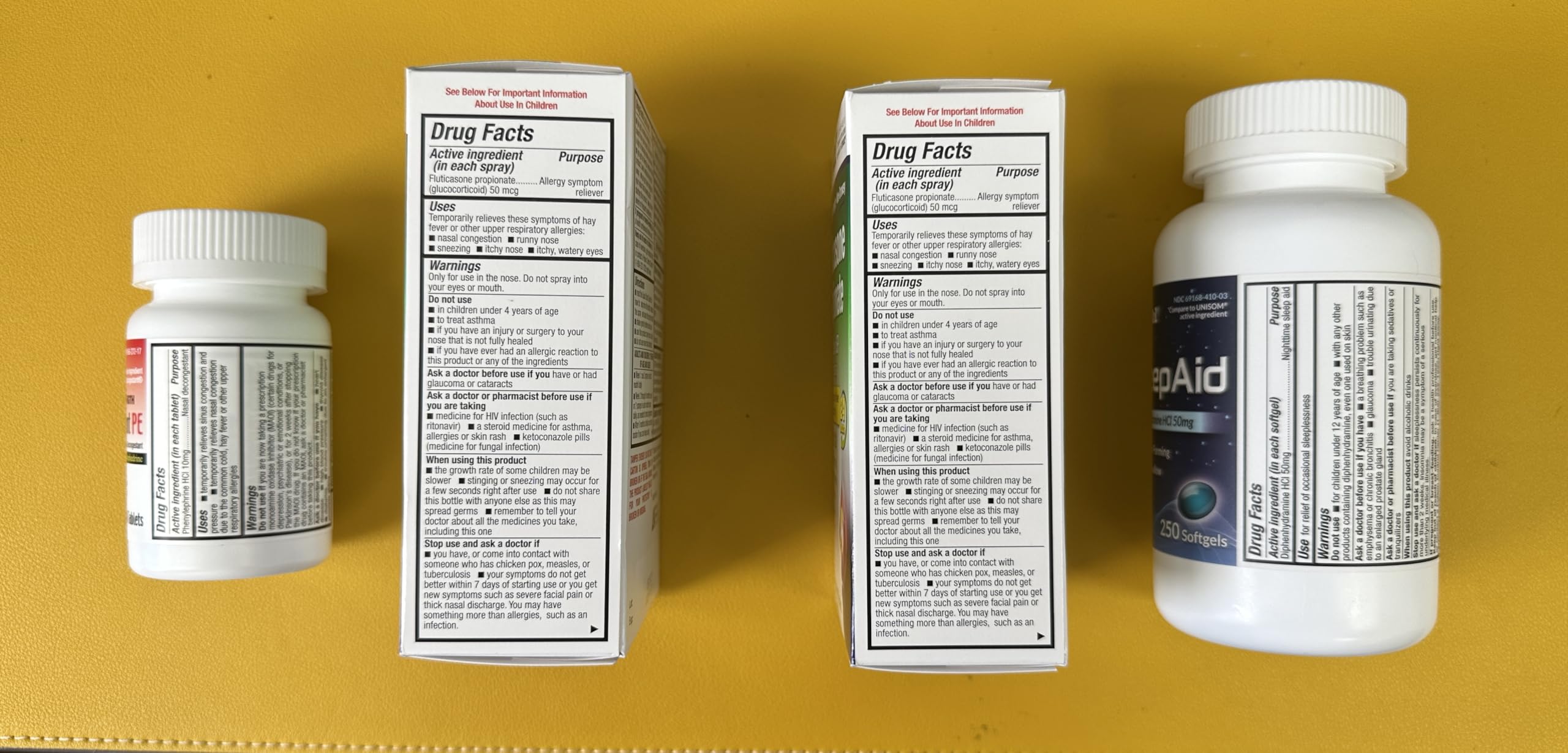 HealthA2Z Fluticasone Propionate aérosol nasal – guide d’utilisation clair.