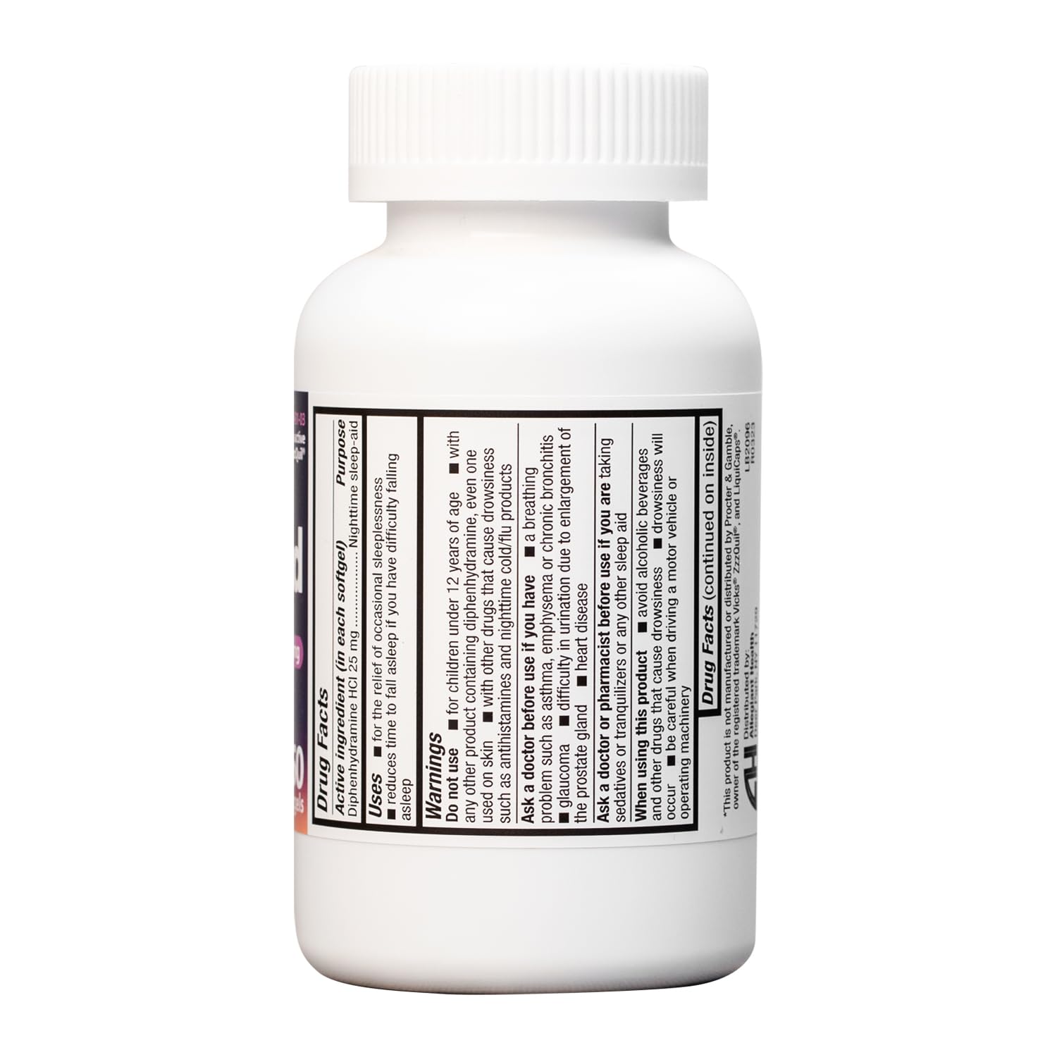 HealthA2Z gélules sommeil 25 mg – faciles à avaler pour l’endormissement.