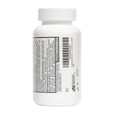 HealthA2Z Ibuprofen bouteille ouverte — capuchon démontré pour un dosage pratique.