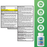 HealthA2Z ibuprofène 200 mg — étiquette claire pour une prise en toute sécurité.