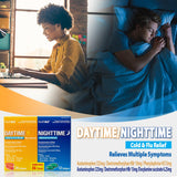 HealthA2Z jour-nuit : flacon portable, emportez les gélules partout.