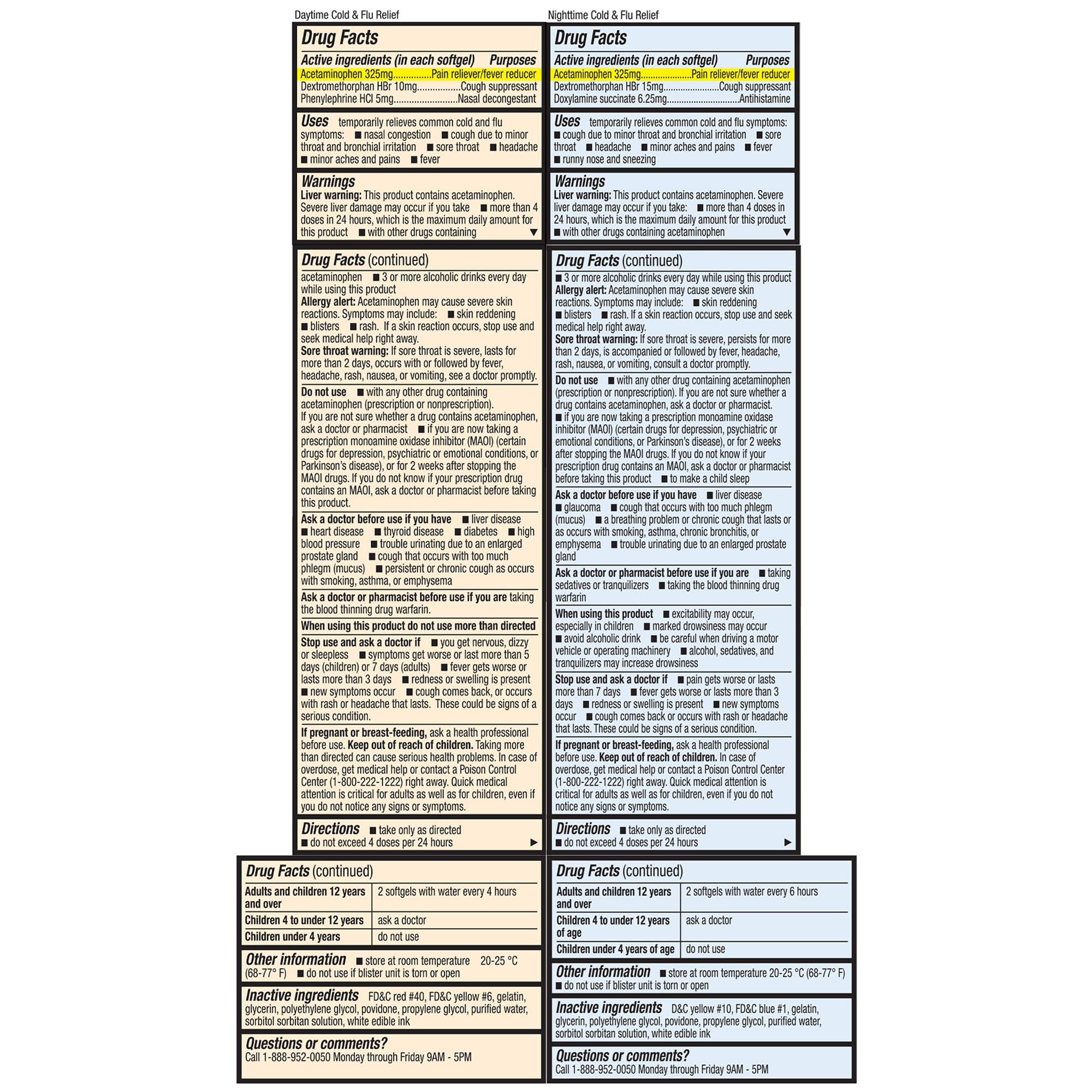 HealthA2Z jour-nuit : verse-dans-verre clair pour une utilisation rapide.