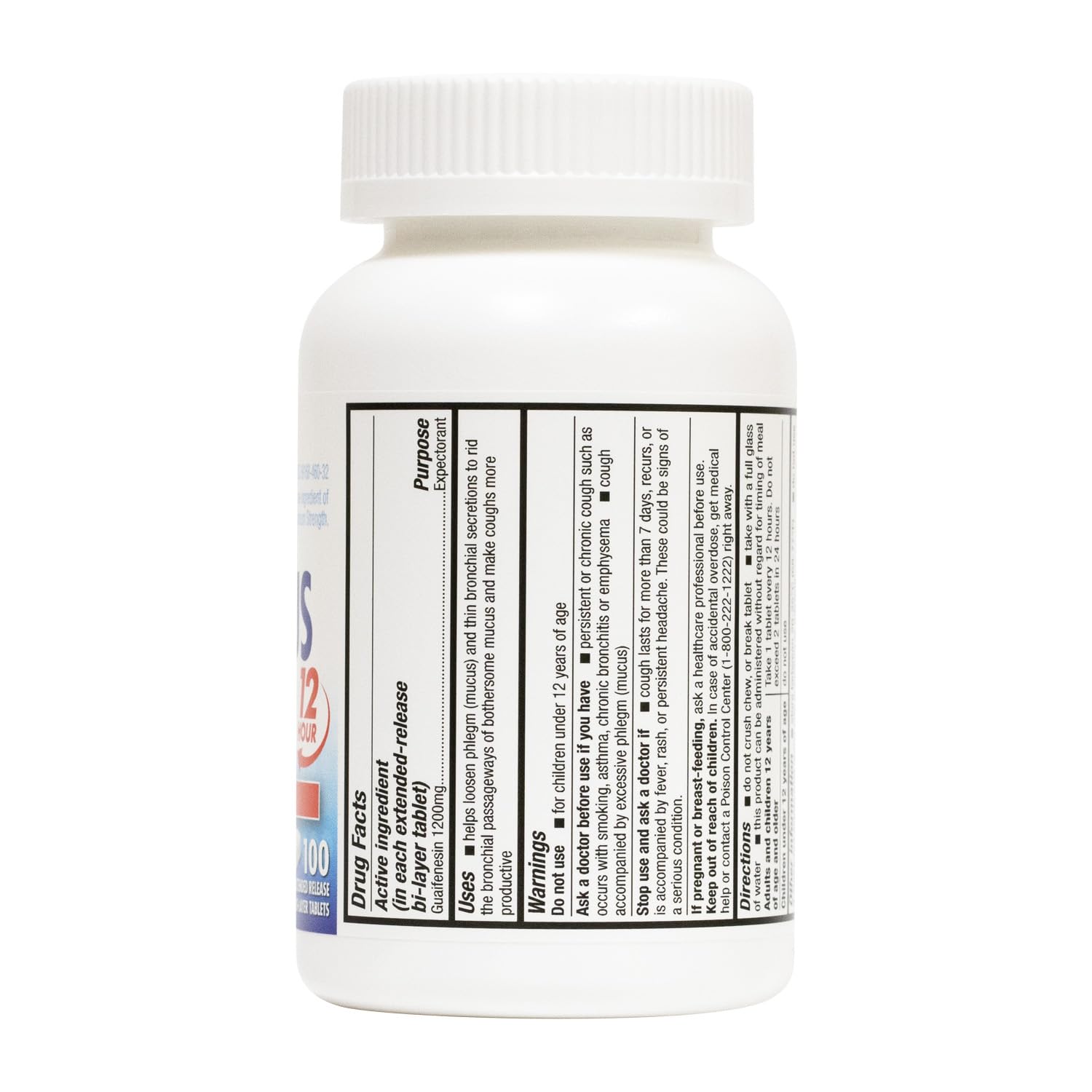 HealthA2Z Mucus Relief – tablettes 12 h, prise simple et pratique.