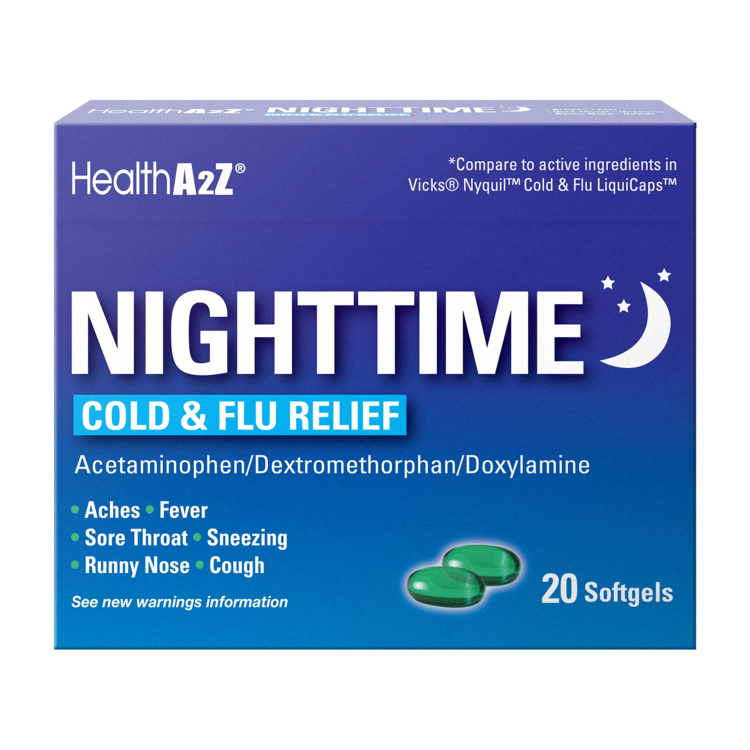 HealthA2Z Nighttime – bouteille pratique pour utilisation nocturne et quotidienne.