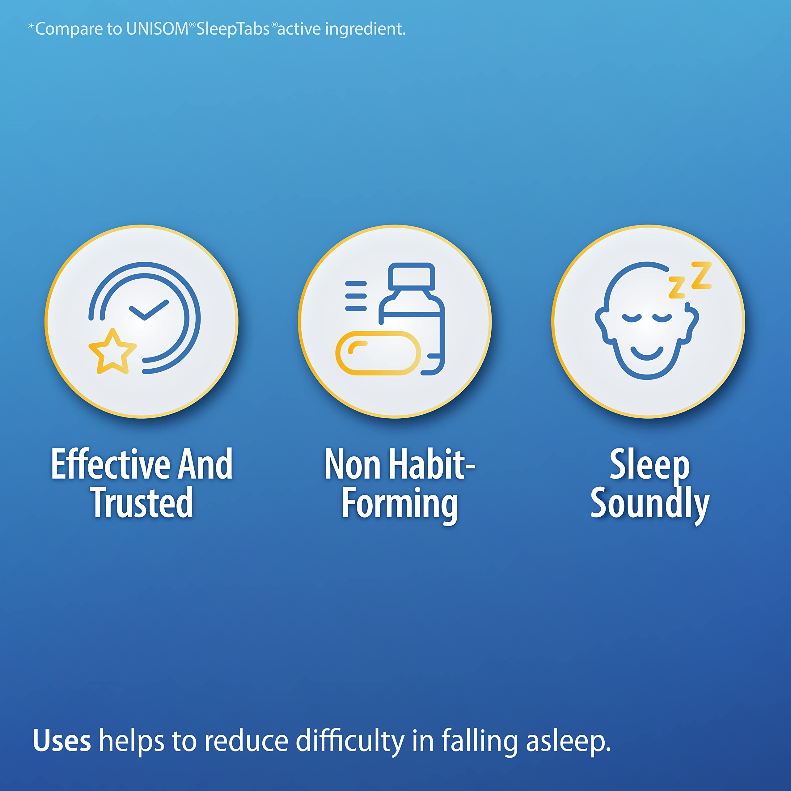 HealthA2Z Sleep Aid — option OTC pratique pour le sommeil nocturne.