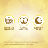 HealthA2Z Senna Laxative - usage-doser: prévenir la constipation occasionnelle le soir.