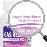 HealthA2Z gélules molles – prise rapide pour atténuer la pression abdominale.