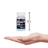HealthA2Z Sleep Aid – ambiance nuit et lune, illustration d’un endormissement paisible.