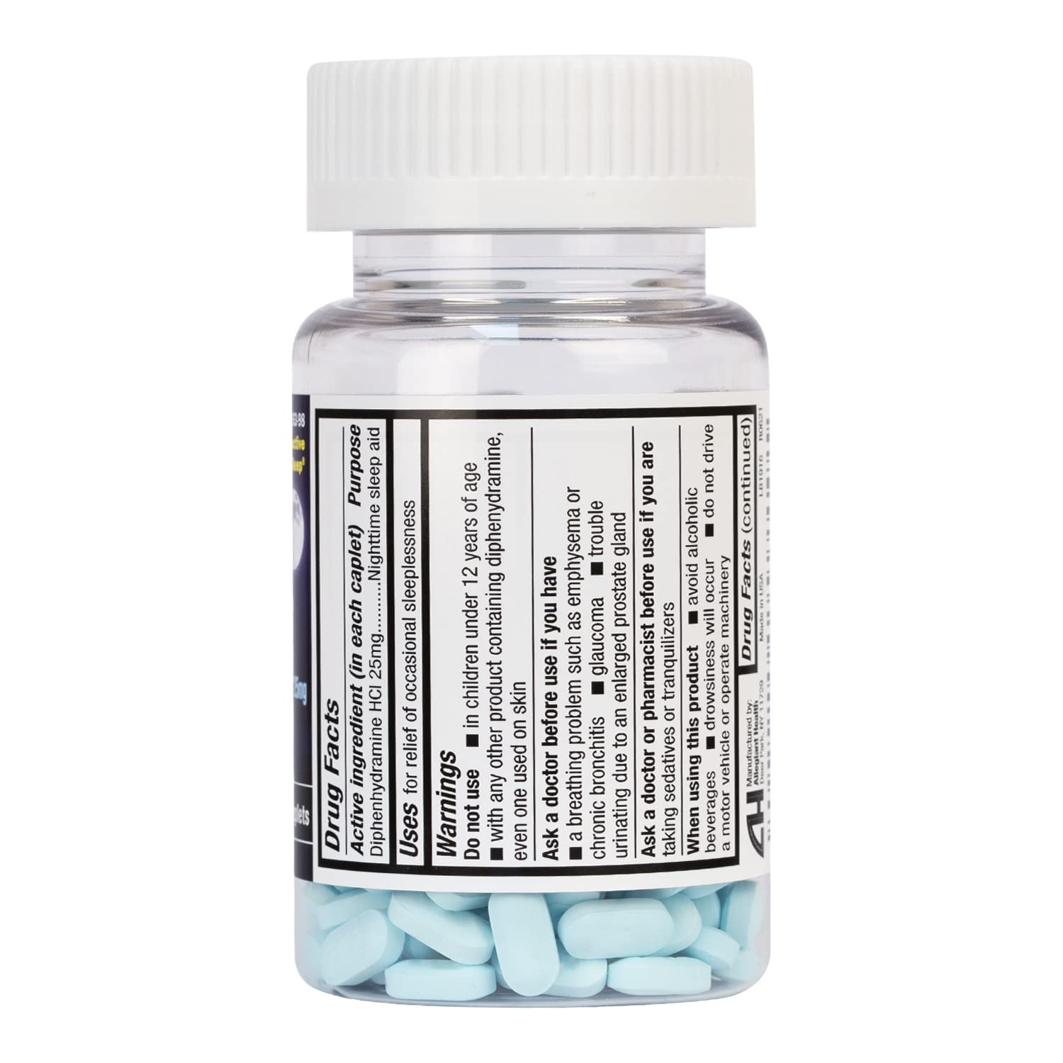 HealthA2Z Sleep Aid – utilisateur adulte prêt à dormir, possibilité de repos amélioré.