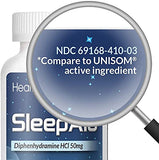 HealthA2Z Sommeil Softgel 50 mg — close-up des gélules faciles à avaler.