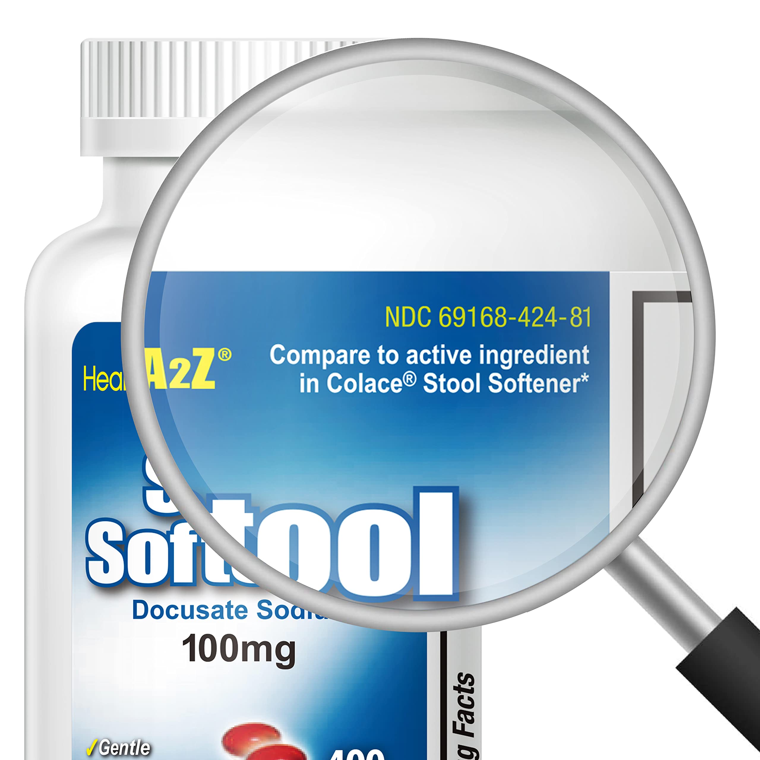 HealthA2Z Assouplisseur intestinal: prise facile pour une routine quotidienne