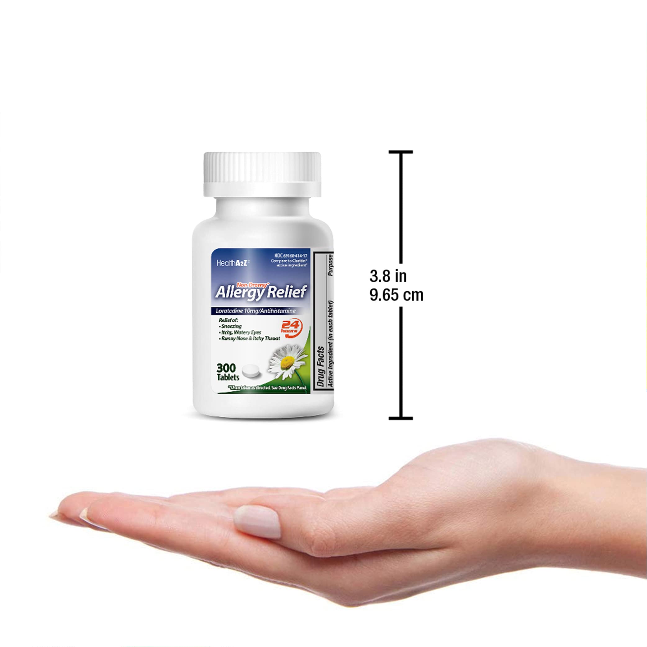 HealthA2Z Utilisation quotidienne potentielle pour atténuer les symptômes allergiques.