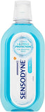 HealthAZ MOUTHWASH Cool Mint - bouteille en gros plan pour une haleine fraîche durable.