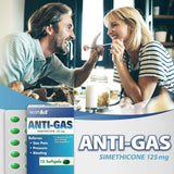 HealthA2Z, gélules Simethicone 125 mg relief rapide des gaz