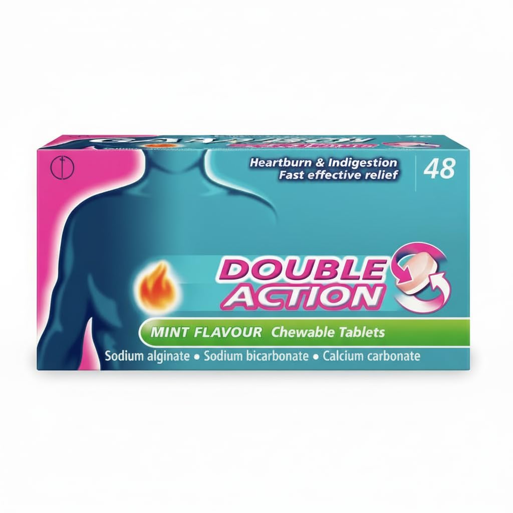 HealthAZ tablettes à mâcher menthe, pack 48, fraîcheur pratique au quotidien.