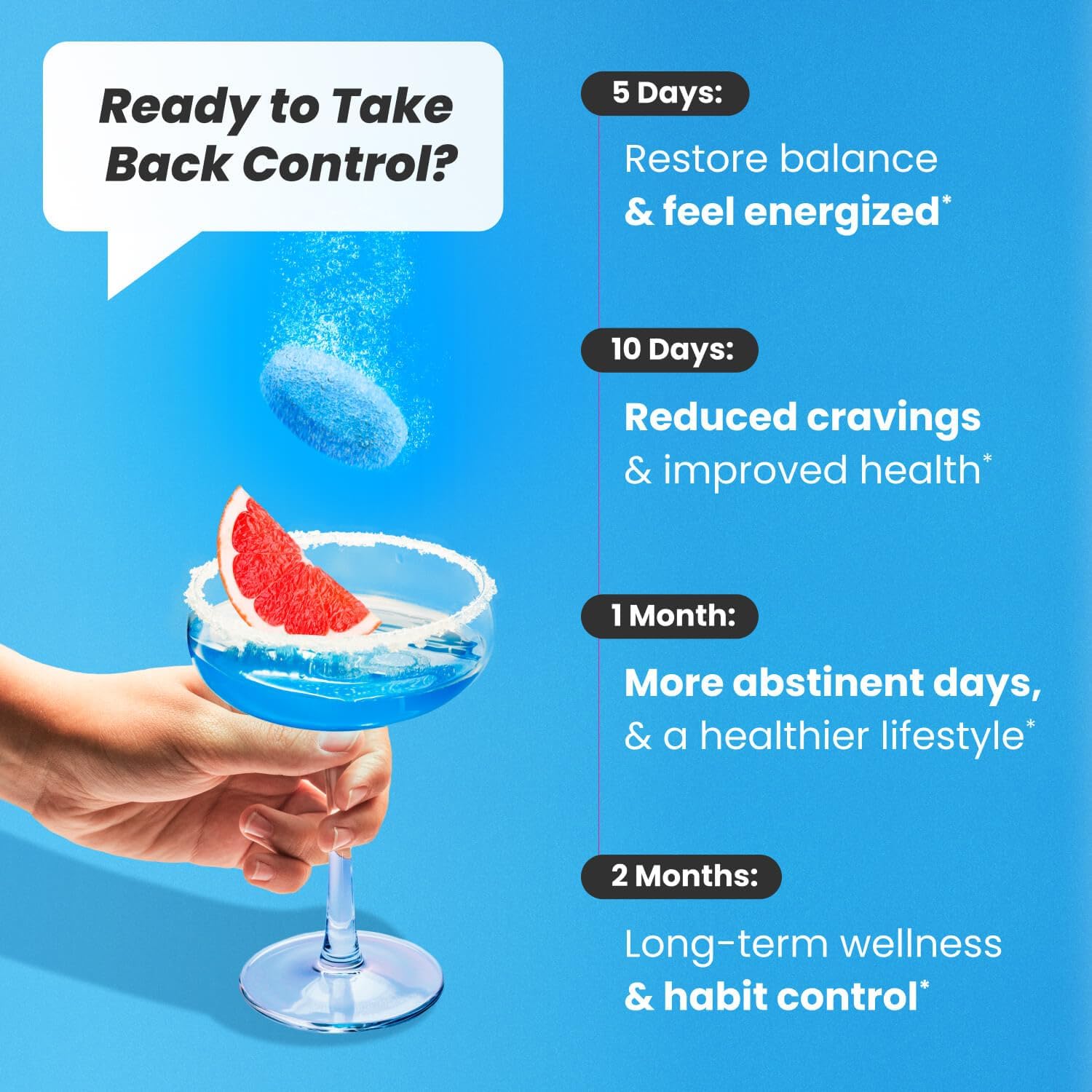NoMoreDrinks : aperçu emballage, visuel close-up sur le produit.