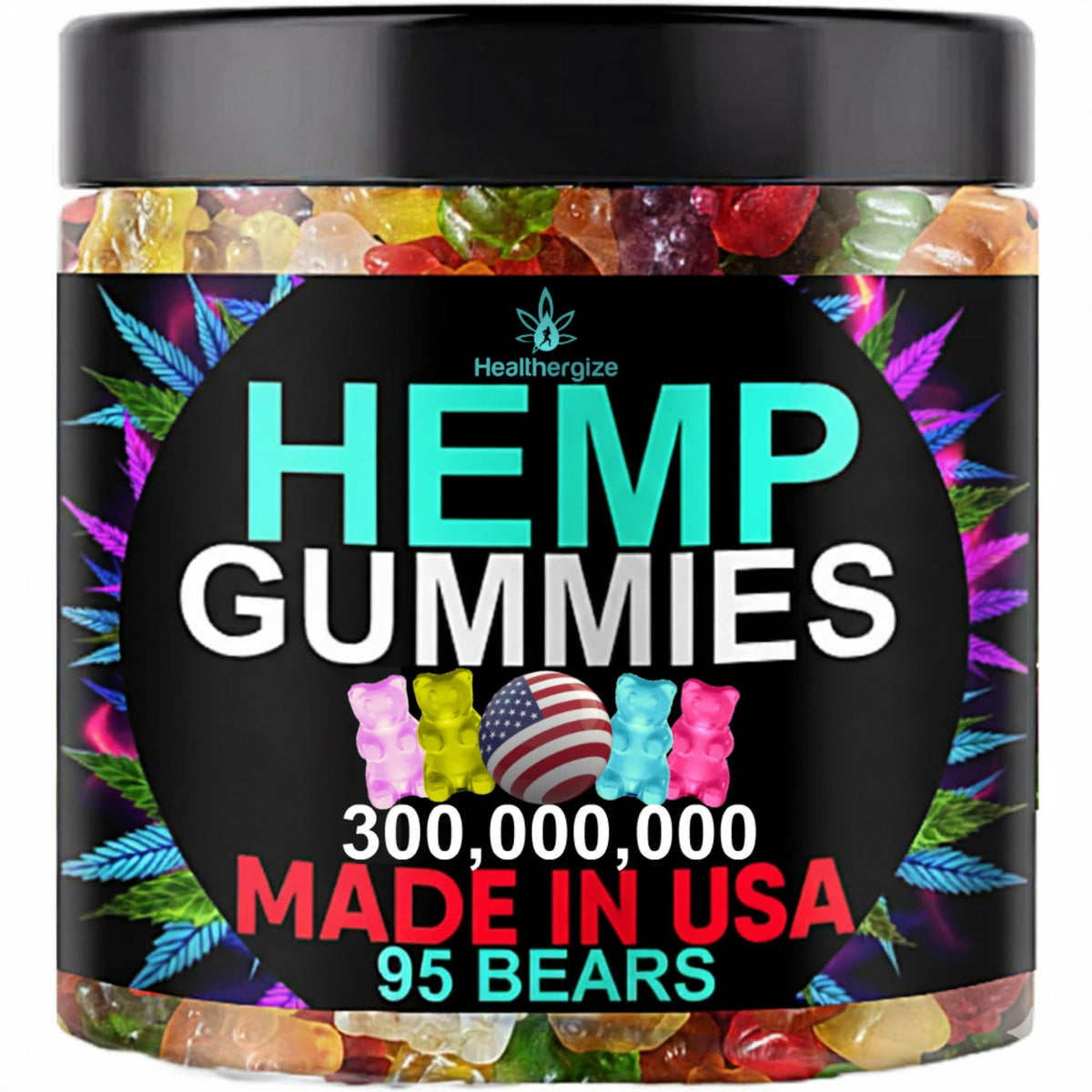 Gummies Healthergize Sommeil: relaxation douce et naturelle avant le coucher.