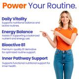 Healthfare Benfotiamine 300mg – utilisation quotidienne pratique et simple.