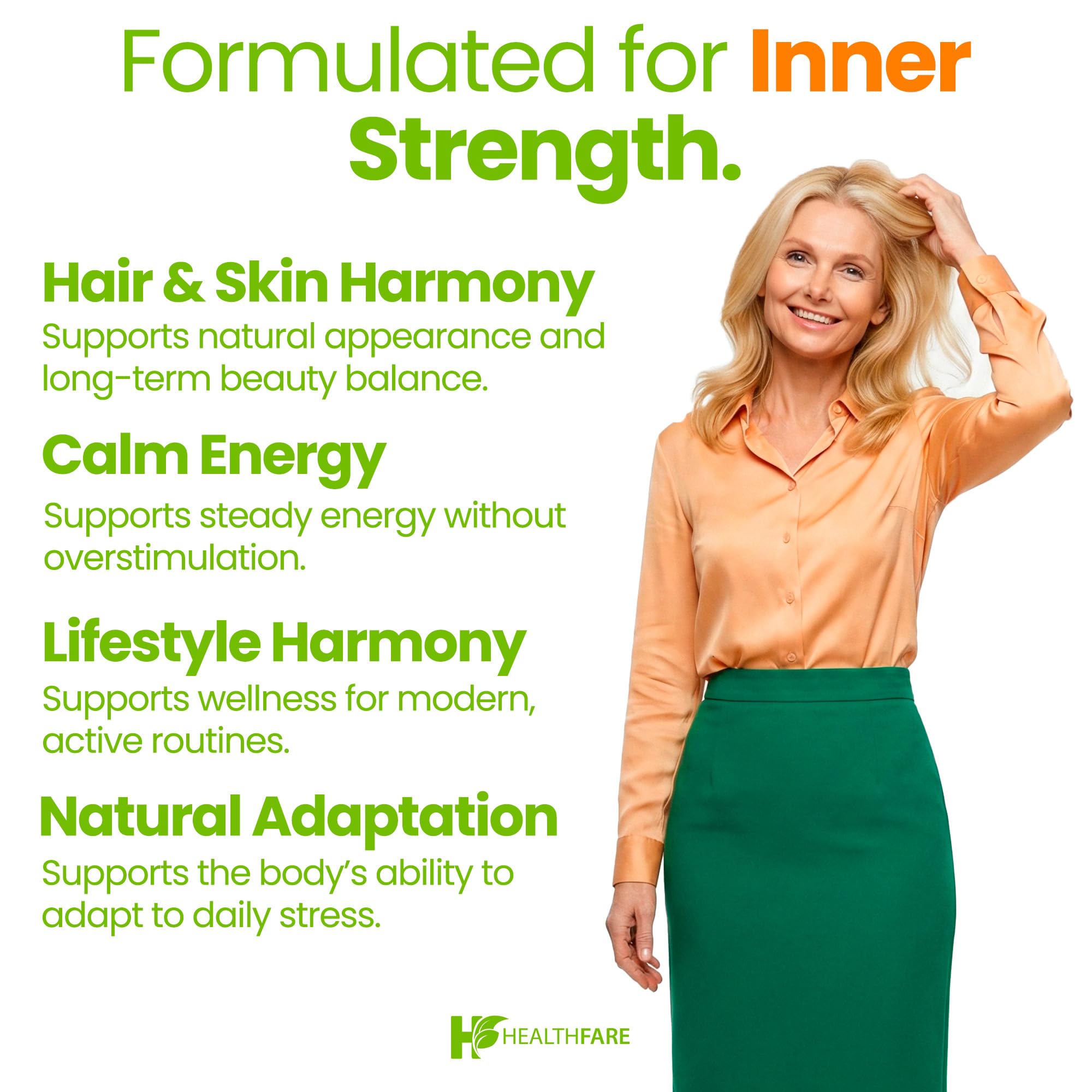 HealthFare fabriqué aux États‑Unis – usine GMP assurant pureté et sécurité.