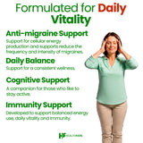 Prise quotidienne Healthfare Riboflavine, geste simple pour votre routine.