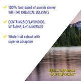 Extraits d acerola dans HEALTHFORCE SUPERFOODS, douceur naturelle de vitamine C.