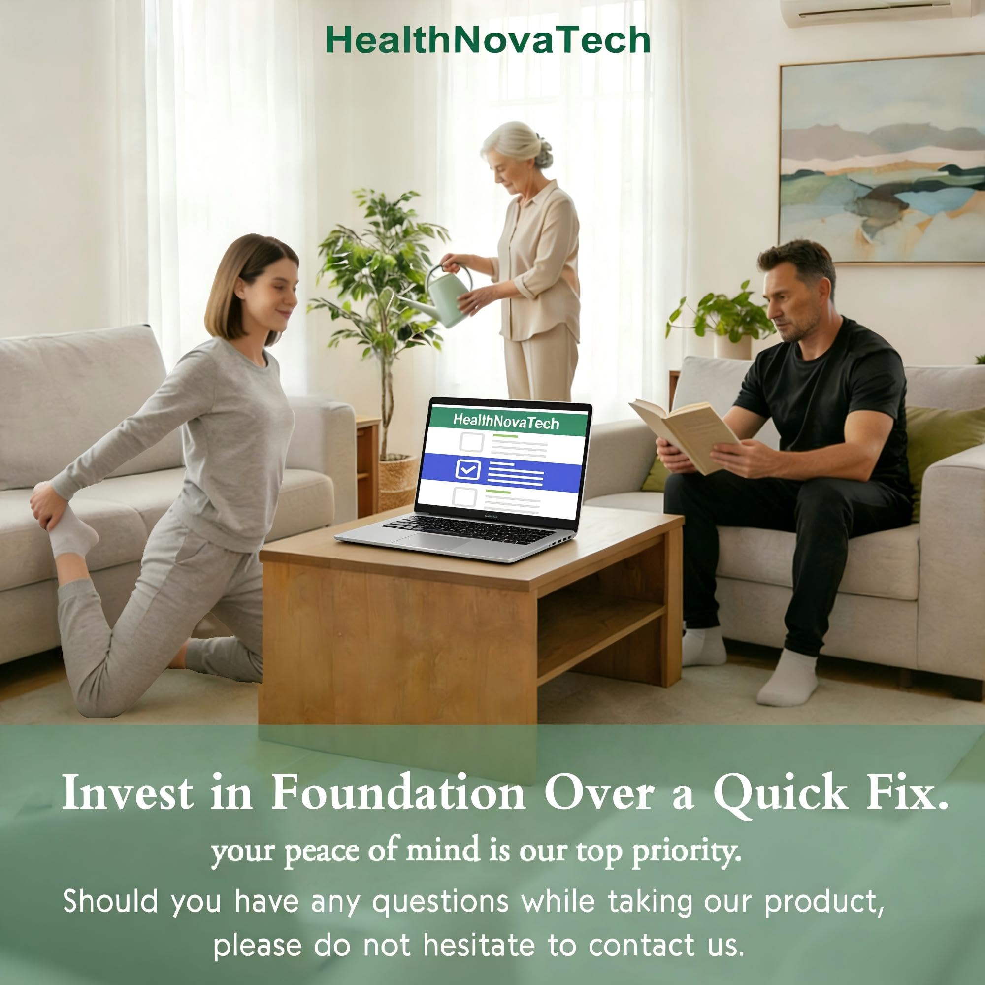 HealthNovaTech fabriqués selon les Bonnes Pratiques de Fabrication et tests externes.