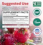 Capsule vegan Healths Harmony, sans produits d'origine animale.