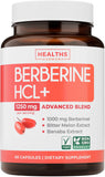 Healths Harmony Berberine capsules en boîte, soutenir le métabolisme quotidien.