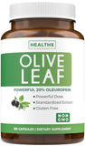 Healths Harmony: bouteille de capsules d'extrait de feuilles d'olive pour le soutien immunitaire.
