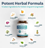 Ingrédients Healths Harmony – tableau des bioflavonoïdes et bromélaïne