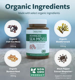 Healths Harmony capsules algue irlandaise emballage pratique pour voyages.