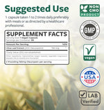 Healths Harmony Capsules Vegan Sans OGM: gélules végétariennes faciles à avaler.