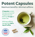 Capsules EGCG Healths Harmony 500 mg pour dosage pratique