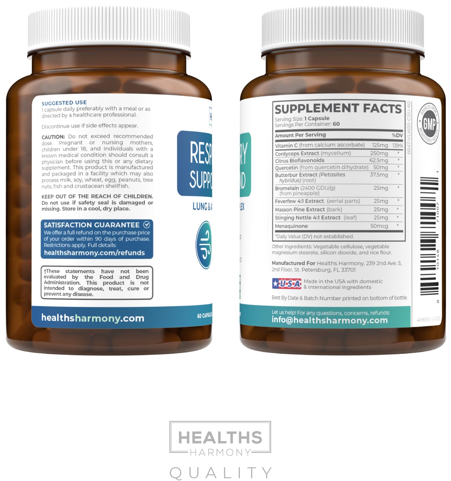 Utilisation Healths Harmony – routine quotidienne autour de la respiration