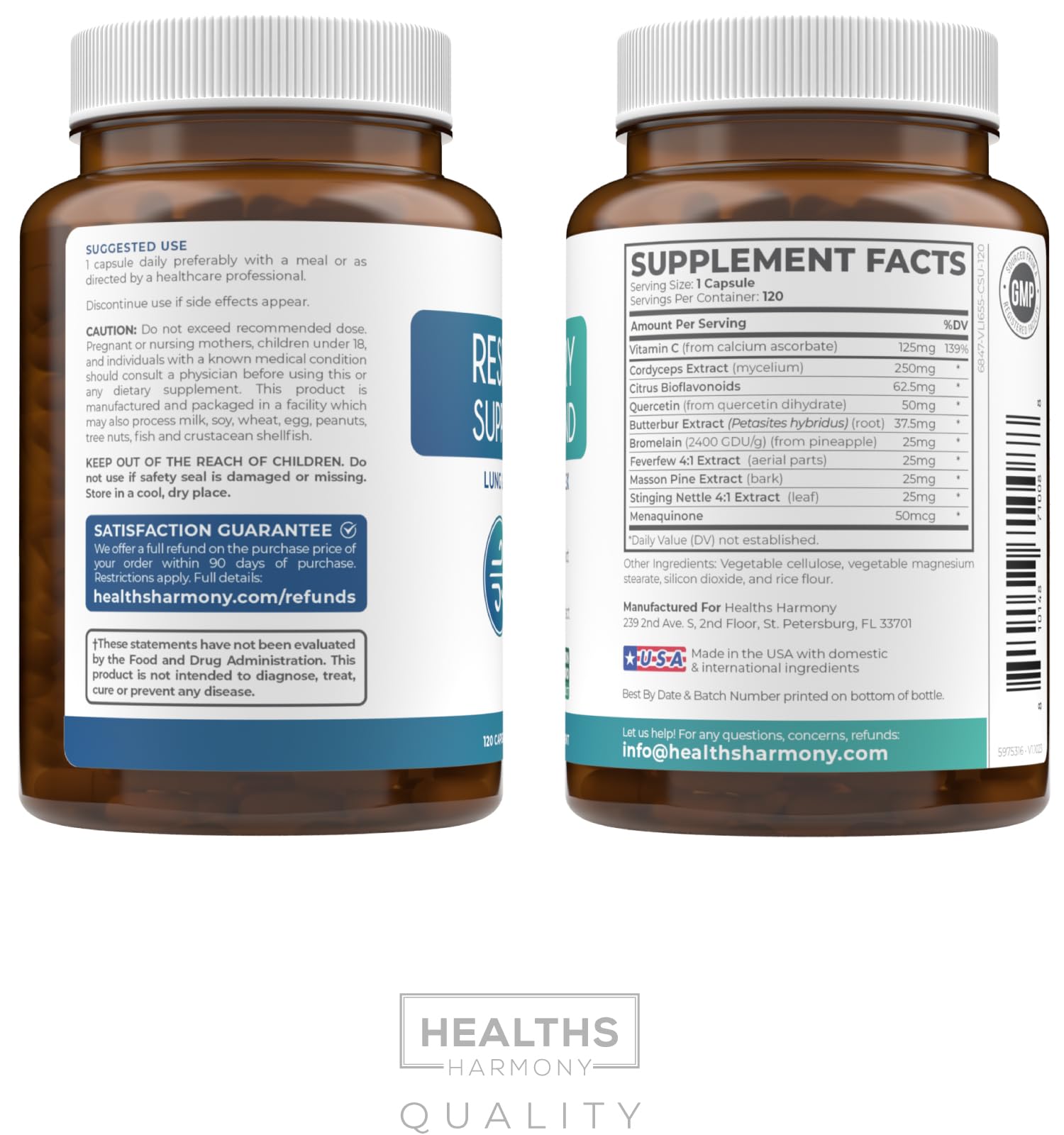 Healths Harmony: écorce de pin de Masson pour une approche naturelle.