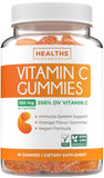 Healths Harmony gommes vitamine C orange 500 mg, plaisir quotidien et apport vitaminique pratique.