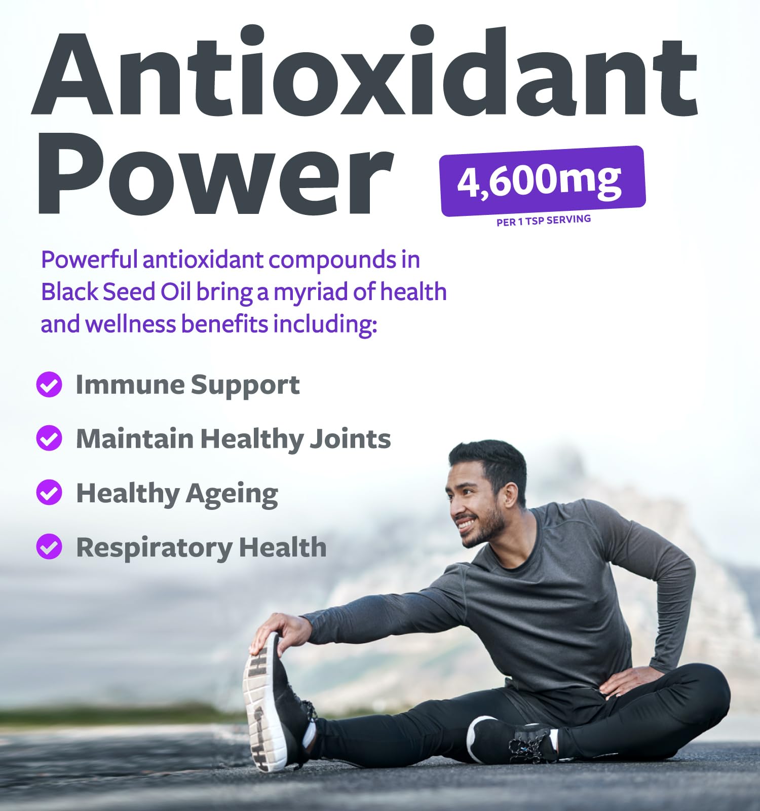 Healths Harmony huile nigelle verseur, dosage précis et pratique.