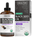 Healths Harmony huile noire Nigella sativa – flacon de 118 ml pour usage quotidien