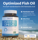 Healths Harmony Omega 7 – Gélules faciles à avaler pour votre routine journalière.
