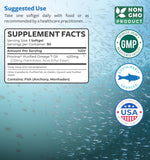 Healths Harmony Omega 7 – Origine anchois péruviens, pêche durable et traçabilité.