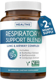 Healths Harmony Respiration – bouteille du complément pour soutenir les poumons