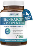 Healths Harmony: flacon de soutien pulmonaire pour une respiration plus claire.