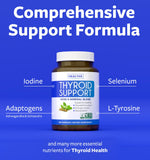 Healths Harmony Soutien Thyroid – étiquette et emballage montrant les informations produit.